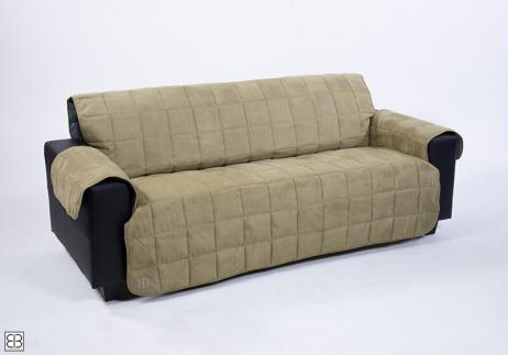 EB Belsofá velvet sofa protector, Sage